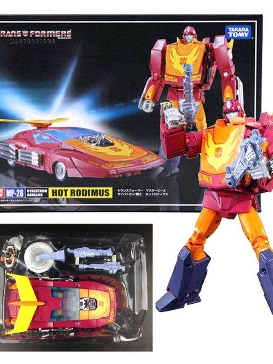 takara-transformers-ko-mp-28-mp28-hot-rod-masterpiece-western-animiation-action-figure-deformation-robot-gift-toys-14cm