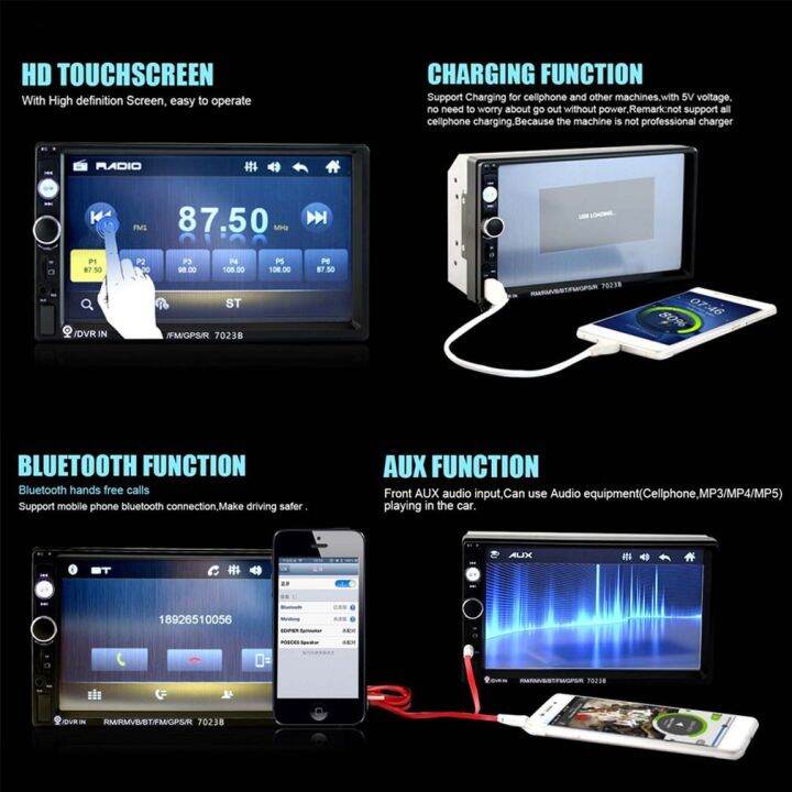 video-radio-car-mp5-player-music-multifunction-wireless-call-hd-audio-stereo-touch-screen-vehicle-reverse-display-car-wholesale