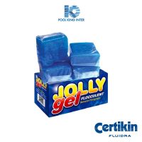 โจลลี่ เจล (JOLLY GEL) ผลิตภัณฑ์จากประเทศอังกฤษใช้ปรับน้ำขุ่นเขียว ยังใช้ป้องกันไม่ให้น้ำขุ่น และรักษาน้ำให้สะอาด