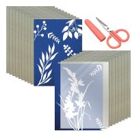 {office stationery}Cyanotype ชุดกระดาษ A4ดวงอาทิตย์ที่พิมพ์กระดาษความไวสูง22ชิ้นชุดกระดาษพิมพ์กระดาษธรรมชาติที่พิมพ์กระดาษแสงแดด