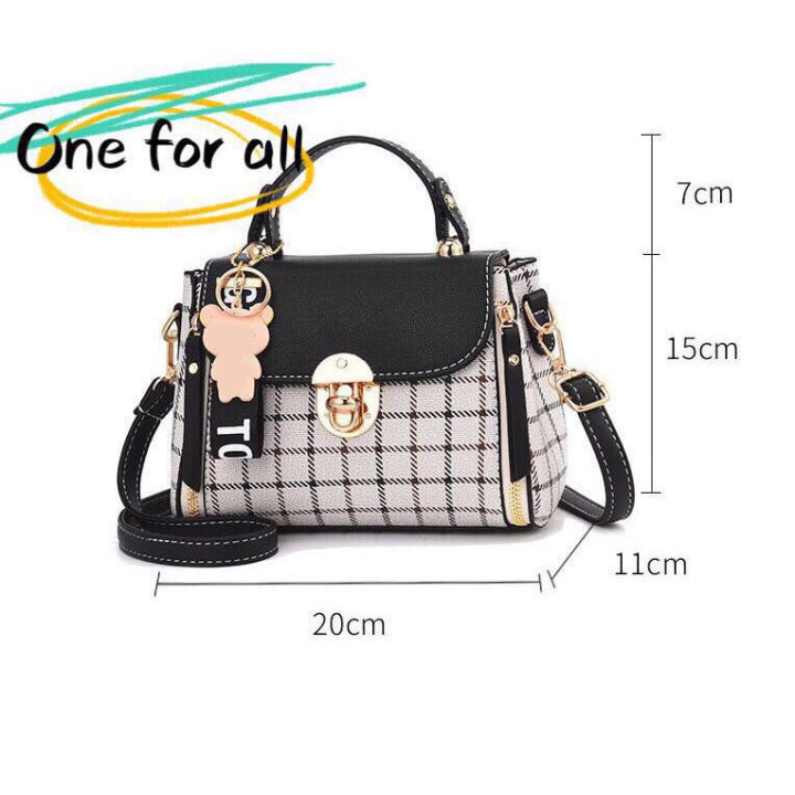 one-for-all-bag-กระเป๋าสะพายแฟชั่น-กระเป๋าสะพายข้างและถือสำหรับผู้หญิง-387