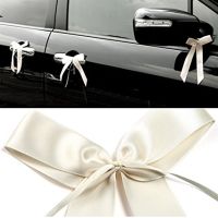 hot【cw】 50pcs/Pack Delicate Wedding Pew End Decoration Bowknots Bows Cars Chairs