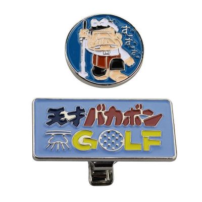 ✺✻ Golf cap clip Japanese old man P home mag net mark g olf mark doraemon alloy material promotion