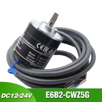 การจำลอง☒✐E6B2-CWZ5G สำหรับโรตารีที่เพิ่มขึ้น Encoder NPN เอาท์พุท E6B2 CWZ5G 100 200 360 500 600 1000 1024 2000 2500P/R DC 12V-24V