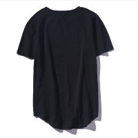 Mens T Shirt Fashion Swag Hem Short Sleeve T Shirt Mens Clothing Loose Casual O Neck Top Tees Shirt Men Oversize Cloth