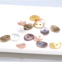 Wholesale 20 pcs round buckle connectors end bead two hole diy bracelet for jewelry making design findings accessories necklace Beads