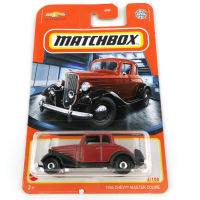 2021 Match Cars 1934 CHEVY MASTER COUPE 164โลหะ Diecast Collection รุ่นรถของเล่นยานพาหนะ