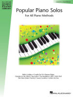 หนังสือเปียโน Hal Leonard Student Piano Library Popular Piano Solos Book 4