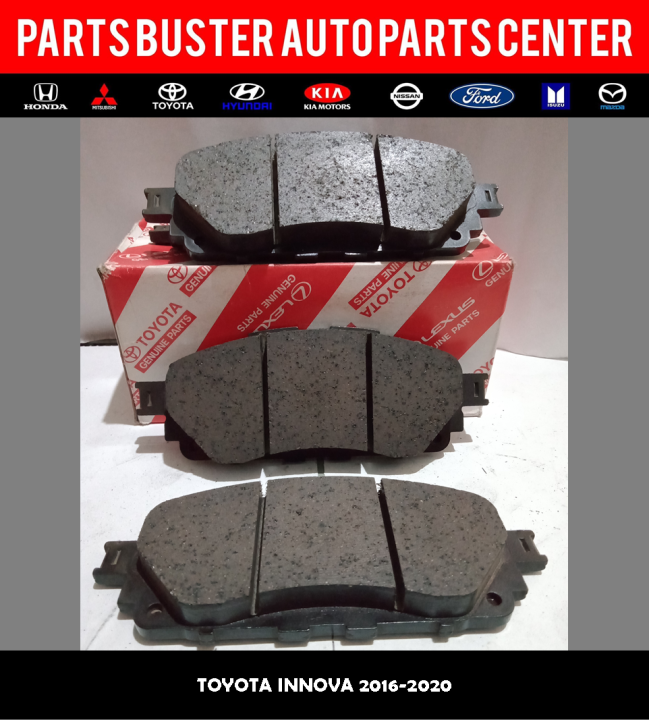 Brake Pad (FRONT) for TOYOTA INNOVA 20162021 (044650K380) GENUINE