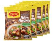 Combo 5 bịch Hạt nêm Maggi Nấm Hương gói 55g - chay mặn đều dùng được