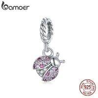 【เครื่องประดับ Suellen 】เต่าทอง Bamoer 925เงินสเตอริง CZ จี้เพทายพอดีสร้อยข้อมือลูกปัดคริสตัลเครื่องประดับที่ดี SCX125เครื่องประดับ DIY