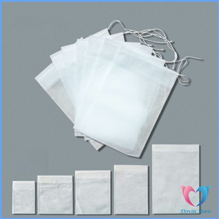 ถุงยาต้ม-ถุงผ้าไม่ทอแบบใช้แล้วทิ้ง-ถุงชา-disposable-non-woven-bag