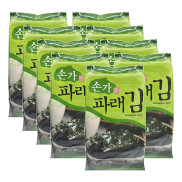 Combo 9 gói rong biển chiên giòn Hàn Quốc ăn liền mỗi gói 5g -Date mới 12