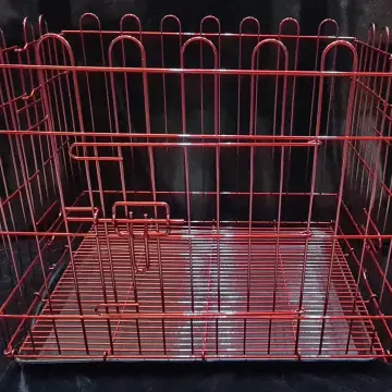 Dog cage hotsell crib type