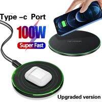 100W Qi Wireless Chargers for iPhone 11 12 XR 14 Max 8 fast wireless Charging for Samsung S10 S20 Note10 20 Xiaomi Huawei phone