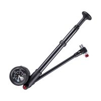 400 Psi MTB Bicycle Tire Iator Hand Air Pump Portable Bike Air Shock Pump Front Rear Suspension Pumps With Pressure Relaxing