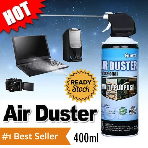 Air Duster / Semprotan Angin Clenaing Kit High Pressure 400ml 70 PSI
