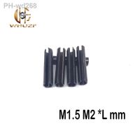 M1.5 M2 xL mm 100pcs GB879 Steel Split Spring Dowel Tension Roll Pin Resilient Cylindrical Cotter Pins