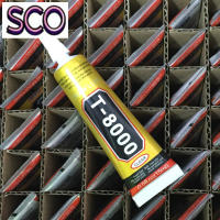 SCO กาวเซรั่มหอยทากลดรอยแผลเป็น T8000 15มล. 1ชิ้นกาวอเนกประสงค์สำหรับกาวอีพอกซีกรอบโทรศัพท์หน้าจอสัมผัส