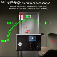 ☫Tuya-Sistema De Alarme WiFi Casa Inteligente Tela RFID APP Teclado Touch Casa Segurança Contra Roubo Suporte Voice สลับเสียง