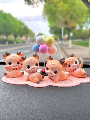 Safe Journey Deer Car Interior Decoration Car Interior Decoration Car Accessories Deer Girl 2023 New