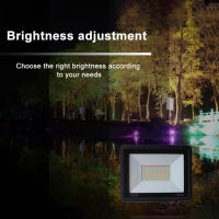 Tuya WiFi + Bluetooth Spotlight 30W 50W 100W IP66 Floodlights Smart Home Lighting Garden RGB Warm Cool Light Work With Alexa