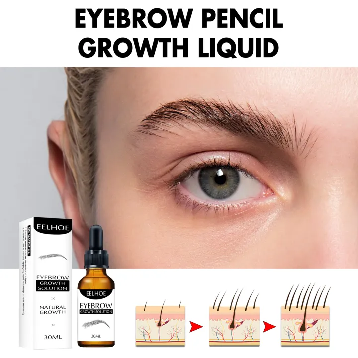 Eelhoe Eyebrow Growth Liquid Fast Eyebrow Liquid Thick and Slender ...