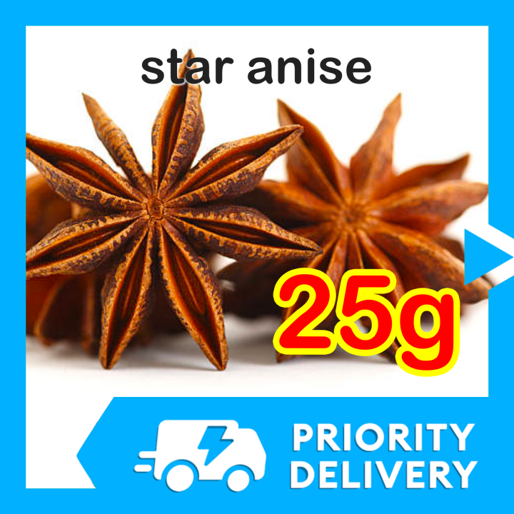 25g STAR ANISE Star Anis Anise Seeds for Pho Biryani Ingredients