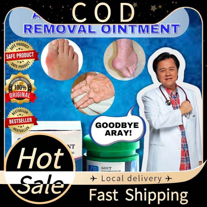 Local delivery 】 Gout Ointment ORIGINAL Remover Toe Finger Joint Knee