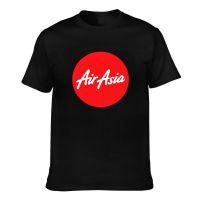 Novelty Tshirts Air Asia Logo Malaysian Airline Funny Pattern Printed Tee