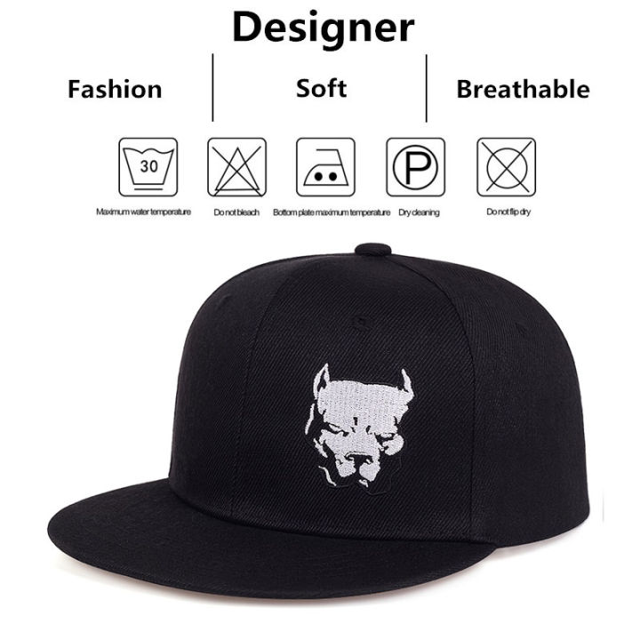 adjustable-hip-hop-hat-snapback-cartoon-embroidery-baseball-cap-mens-outdoor-sports-hats-flat-brim-hat-golf-caps