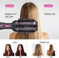 Hair Dryer Brush,Hot Air Brush,Professional Hair Dryer &amp; Volumizer 3 in 1 Upgrade Anti-Scald Negative Ionic Technology Hair Stra