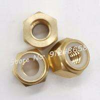 M2 M3 M4 M5 M6 M8 brass nylon locking nuts sleeves hex self locking sleeve hexagon lock nut DIN985