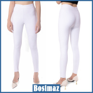 Quần Legging Nữ Bosimaz MS012 dài không túi màu trắng cao cấp thumbnail