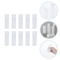 OULII 10pcs Empty Shampoo Bottles Reusable Lotion Bottles Travel Liquid Dispensers