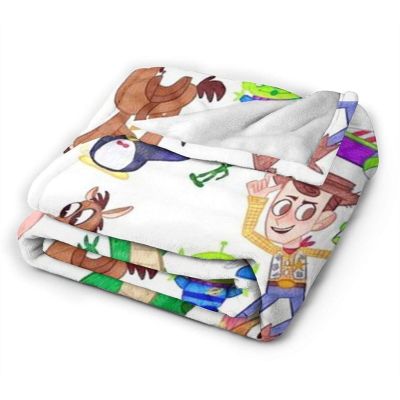 WXZL Super Soft Fleece Blanket RGFK Toy Story Buzz Lightyear Bedspreads Bed Couch And Living Room Suitable For Fall Winter And Spring 50x40 IN / 60x50 IN / 80x60 IN