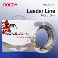 Noeby สายการประมงฟลูออโรคาร์บอน4lb-36lb 100เมตร150เมตรคาร์บอนไฟเบอร์ผู้นำที่แข็งแกร่งสายญี่ปุ่นจมสายการประมง