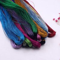 【YD】 Yards 93 Meters 8 Metallic Fabric Thread Eco-Friendly Felts Sewing Scrapbook Patches Crafts