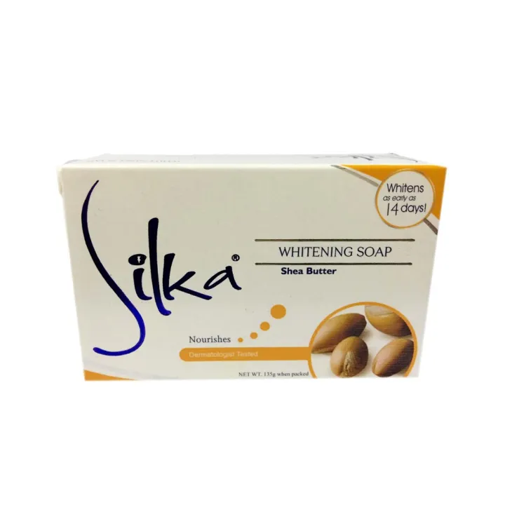 Silka Whitening Soap - Shea Butter - 135g | Lazada PH