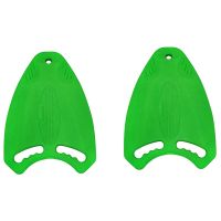 2X Green Swim Board EVA Back Float Kickboard Safe Training Aid Plate Surf Water for Adult Children Swim Pool Accessories