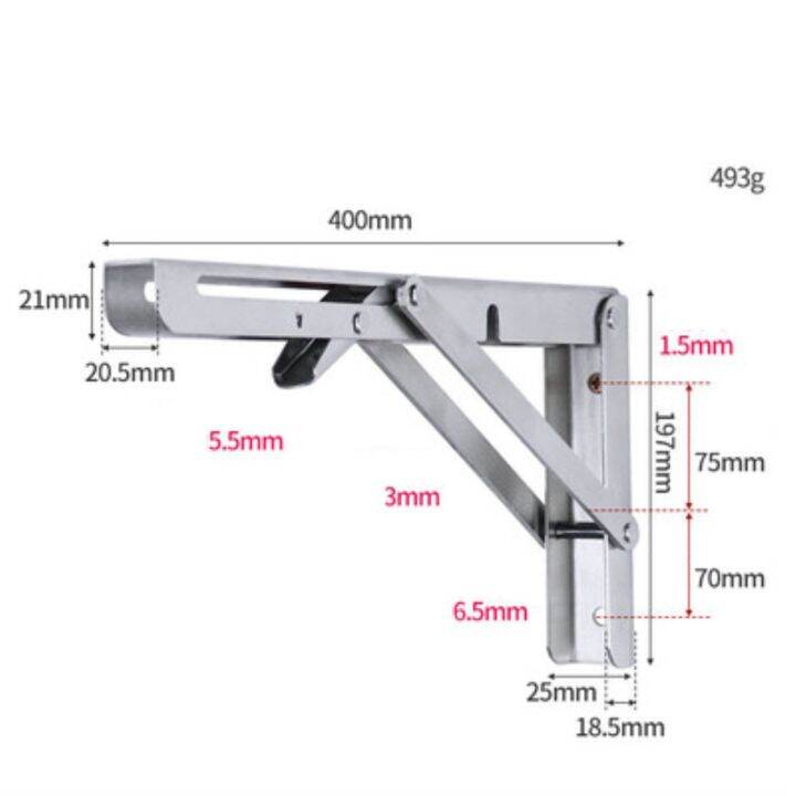 1pcs-folding-shelf-brackets-heavy-duty-stainless-steel-collapsible-shelf-bracket-for-table-work-space-saving-diy-bracket