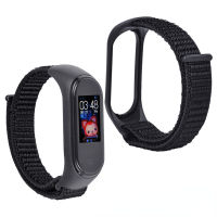 สายรัดไนลอนสำหรับ Xiaomi Mi วง7สร้อยข้อมือสายนาฬิกาข้อมือ Pulsera Correa สาย Miband สร้อยข้อมือสายรัดข้อมือกีฬาห่วง Mi วง6 5 4 3