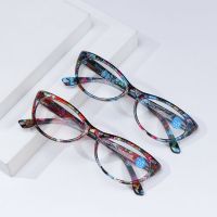 【cw】 Fashion Flowers Vintage Elegant Ultra Light Frame Floral Eyeglasses Eye Protection Reading Glasses ！