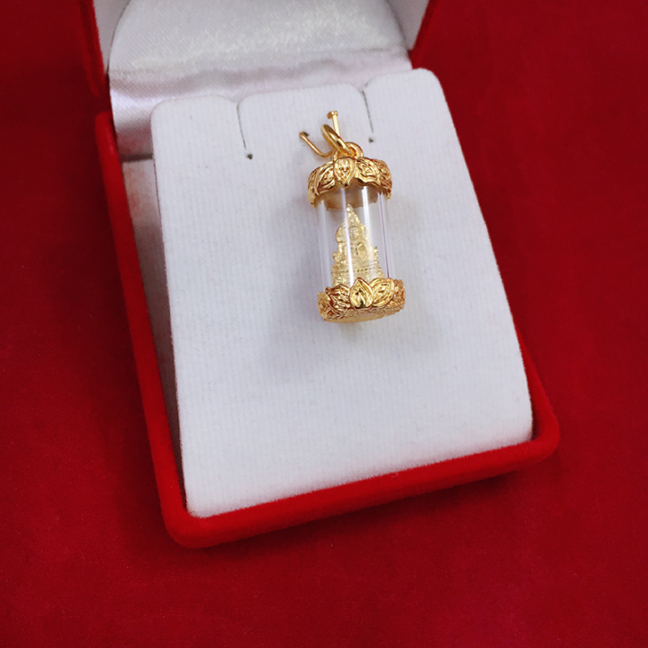 จี้ทอง-จี้พระพุทธชินราช-องค์ทอง-ทรงกระบอก-ขนาด-1x2-1cm-ค้าขายร่ำรวย-ชีวิตรุ่งเรือง-มีโชคลาภด้วย