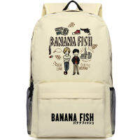 BANANA FISH Cartoon Backpack Laptop Men Women Cosplay Oxford School Bag Teenage Boys Large Backpacks Travel Bags Mochila Escolar