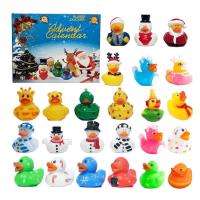 Christmas Countdown Calendar for Kids 2023 Kids Advent Calendar Toy Box Yellow Duck Shape Stocking Stuffers Gifts for Birthday and Christmas robust