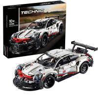 ส่งภายใน24ชม❗❗❗ Compatible LEGO 1：1 Porsche พอร์ช 911RSR /1580ชิ้น