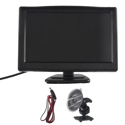 5 Inch 800X480 TFT LCD HD Screen Monitor with Dual Mounting Bracket for Car Backup Camera/Rear View/DVD/Media Player