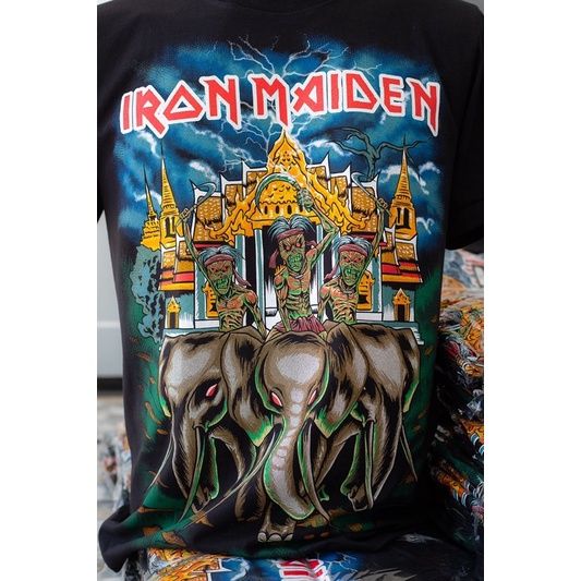 เสื้อยืดคอกลมเสื้อวง-iron-maiden-ผลิตจำนวนจำกัด-500-ตัว-ไม่ผลิตเพิ่ม-ไม่ทำซ้ำแน่นอน-เสื้อวงดนตรี-เสื้อวงร็อค-เสื้อนักร้s-5xl