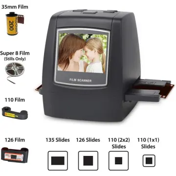  KODAK 6x6 Mobile Film Scanner, Convert and Save 6x6 Slides &  Negatives [120 & 220 Film Formats] to Your Smartphone